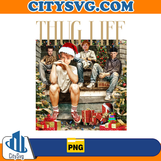 Thug Life Christmas Home Alone Movie Png CitySvg