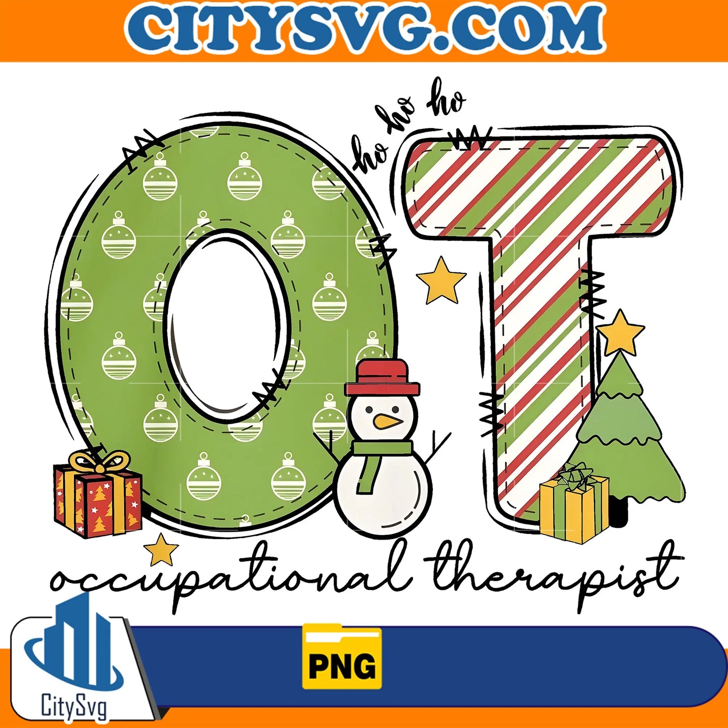 OccupationalTherapistChristmasPng