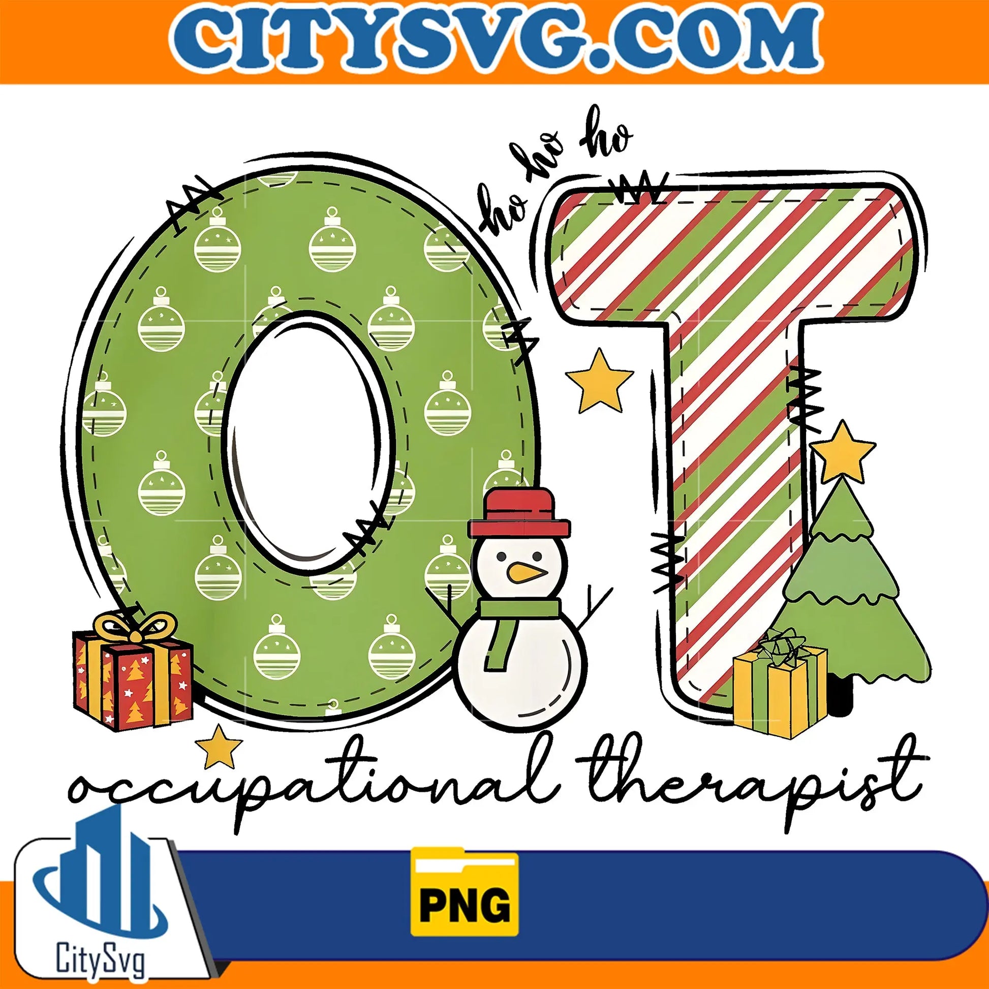 OccupationalTherapistChristmasPng