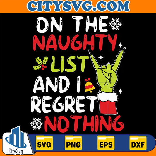 OnTheNaughtyListAndIRegretNothingSvg
