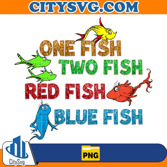 OneFishTwoFishRedFishBlueFishPng2