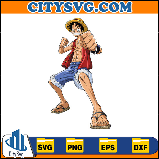 MonkeyD_LuffyOnePieceSvg