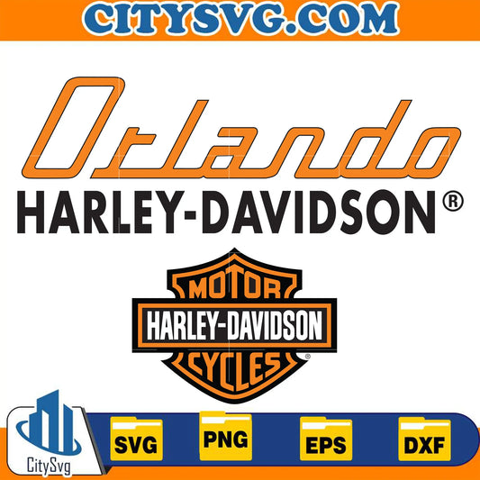 OrlandoHarleyDavidsonCyclesSvg