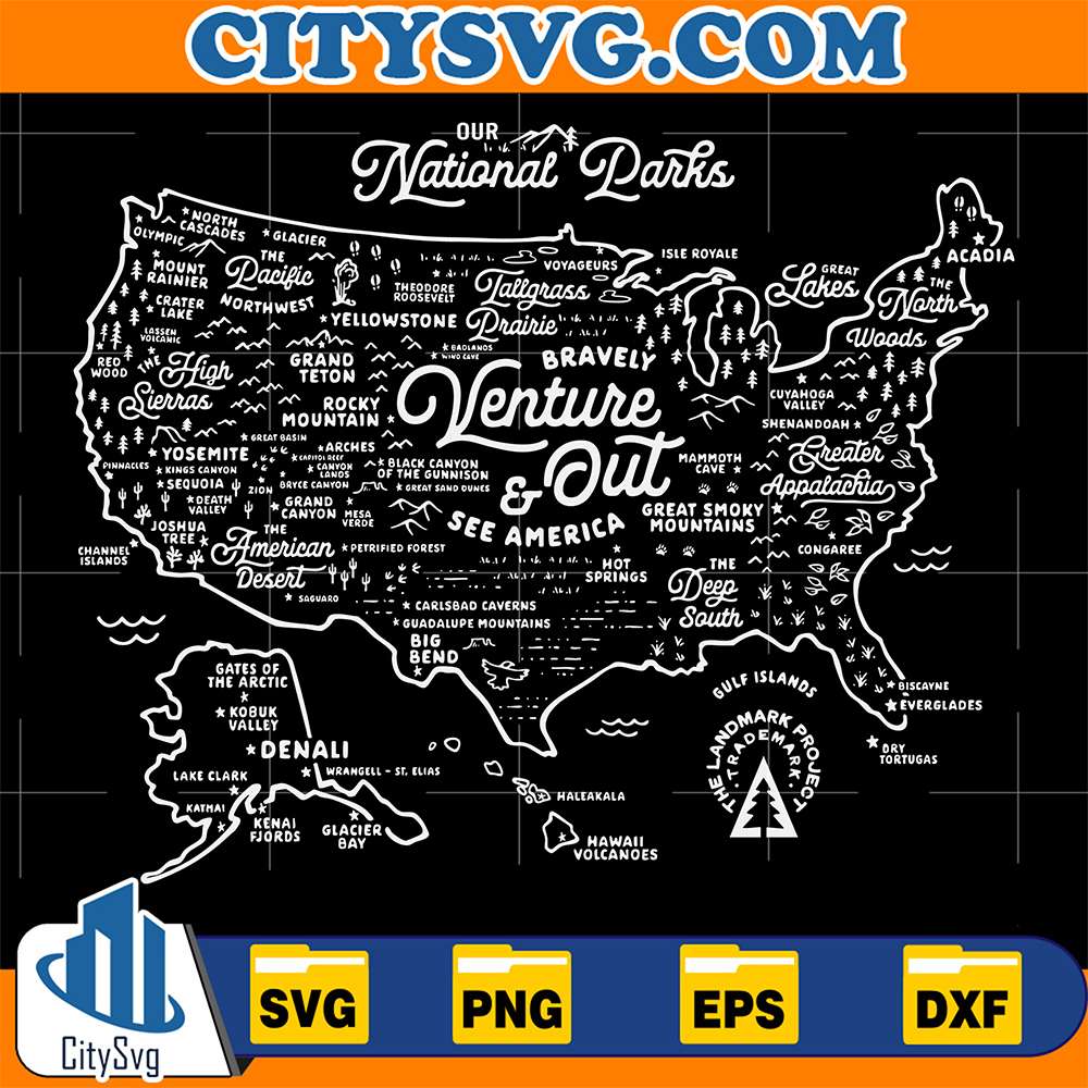 Our-National-Parks-Svg