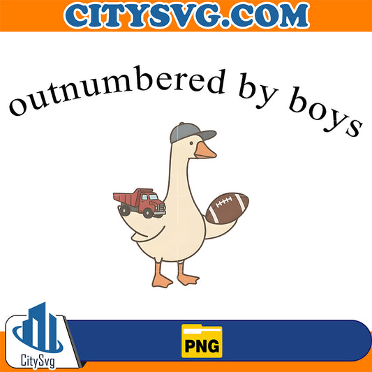 Outnumbered-By-Sons-Goose-Png