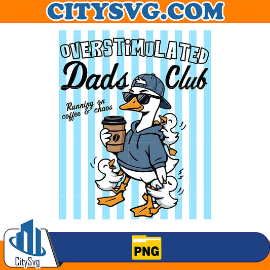 Overstimulated-Dads-Club-Goose-Png