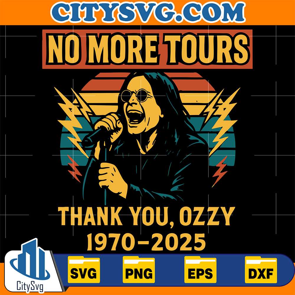 Ozzy Osbourne Final Tour Svg CitySvg