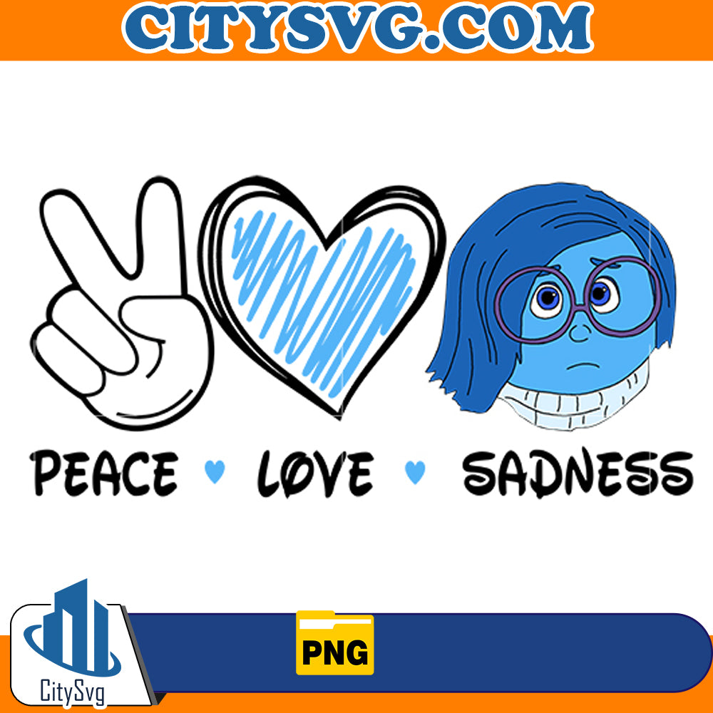 PEACE LOVE SADNESS png