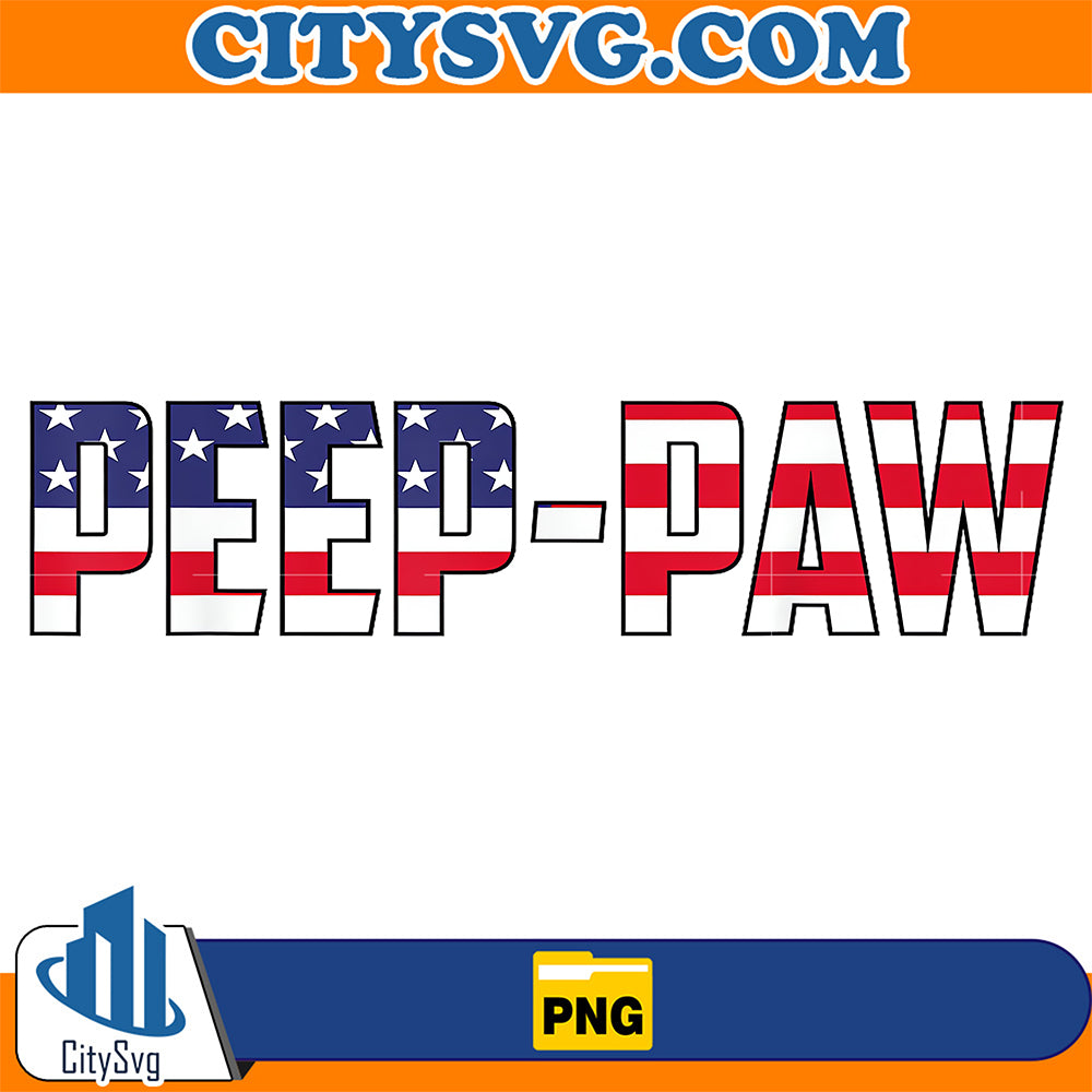 PEEP-PAW-4th-of-July-USA-American-Flag-Png