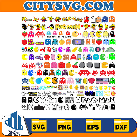 Pacman-Bundle-Svg