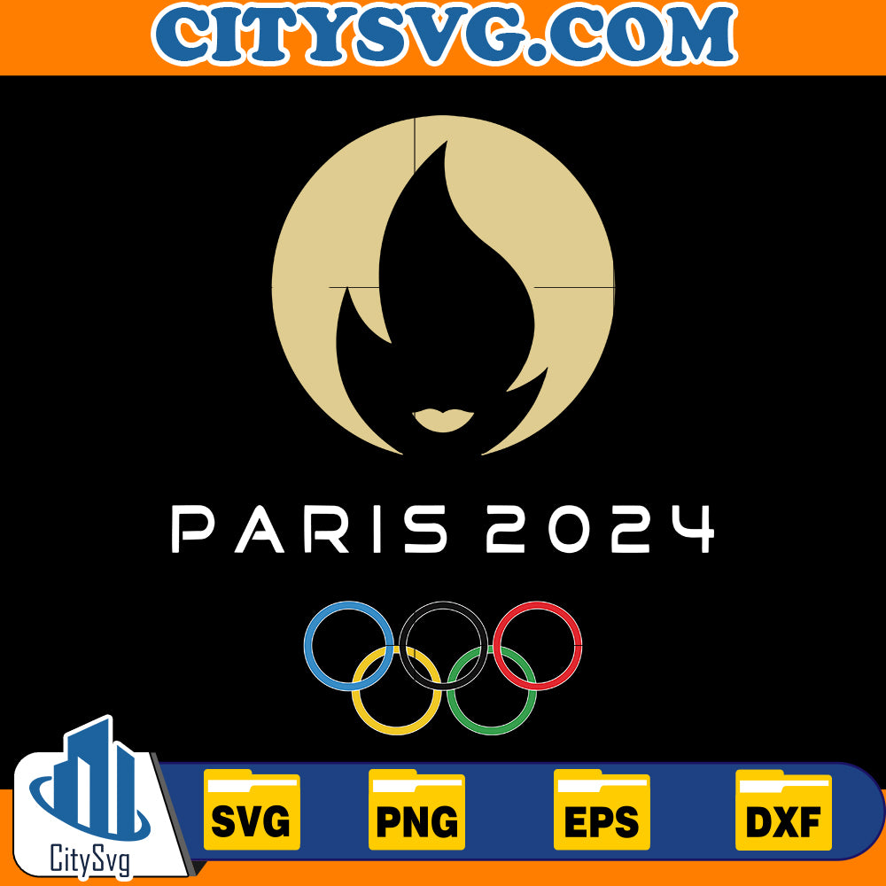 Paris 2024 Svg