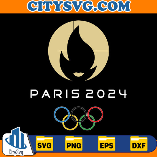 Paris 2024 Svg