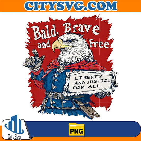 Patriotic-Bald-Man-Bald-Eagle-4th-Of-July-America-Png