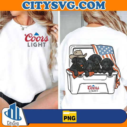 Patriotic-Dogs-Coors-Light-Png