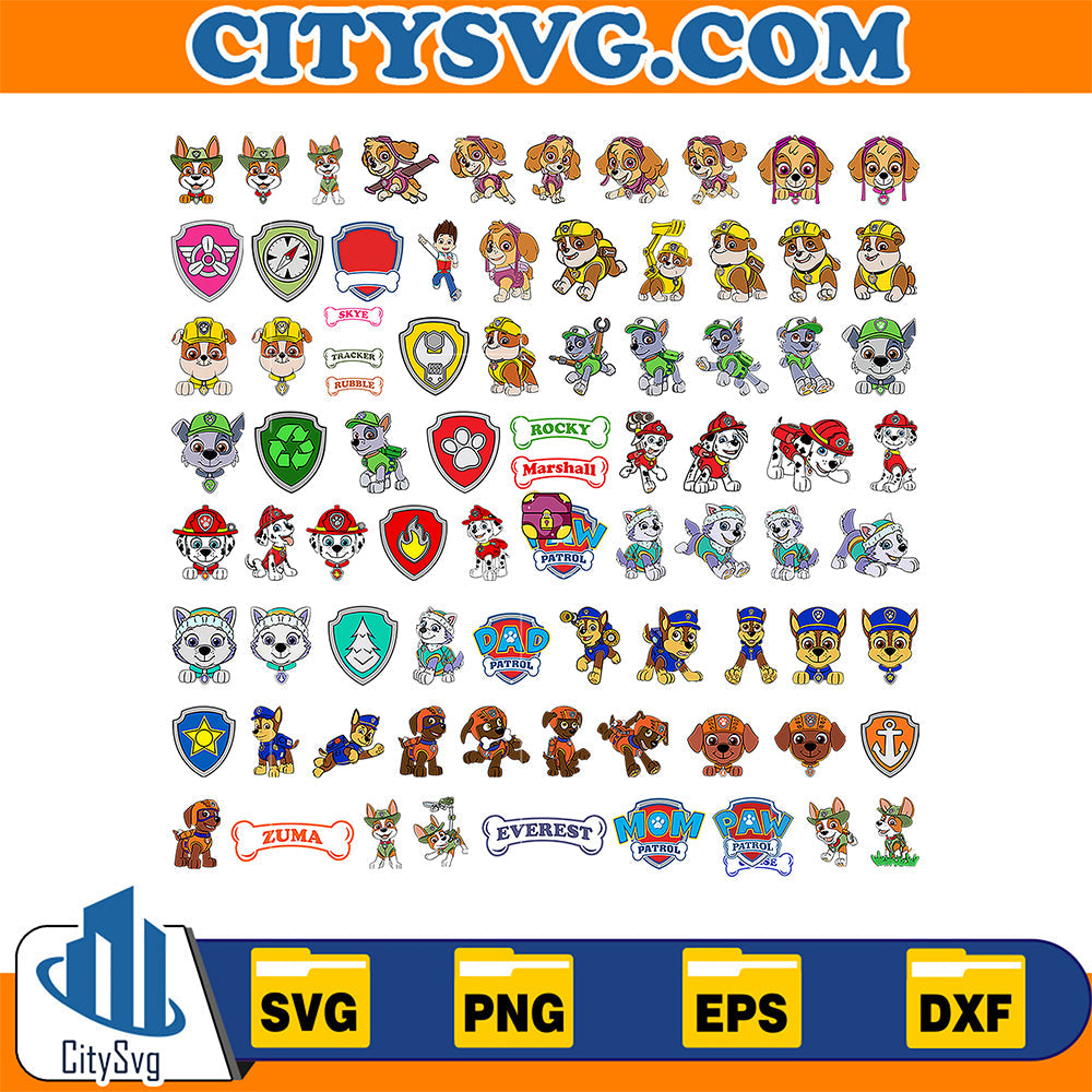 Paw-Patrol-Bundle-Svg
