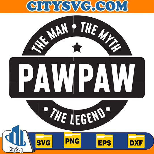 PawpawTheManTheMythTheLegendSvg