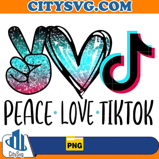 PeaceLoveTiktokPng