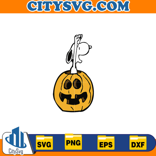 Snoopy Halloween Svg