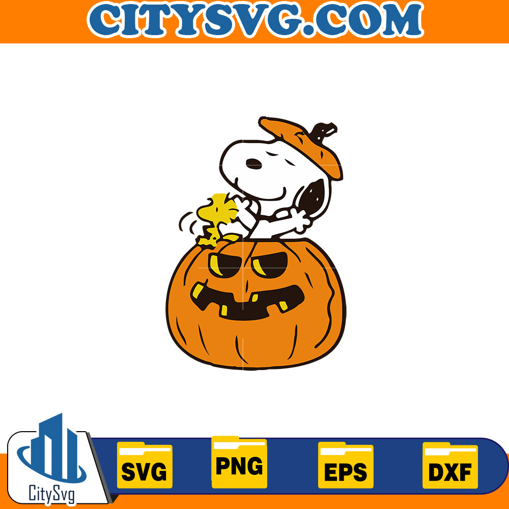 Snoopy Halloween Svg