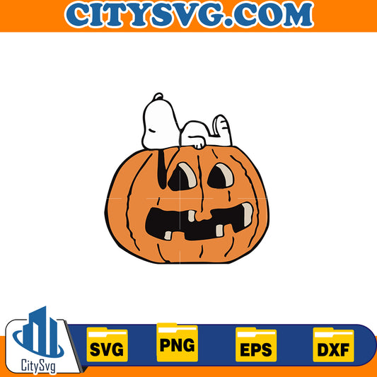 Snoopy Halloween Svg