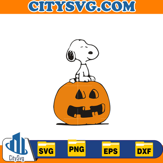 Snoopy Halloween Svg