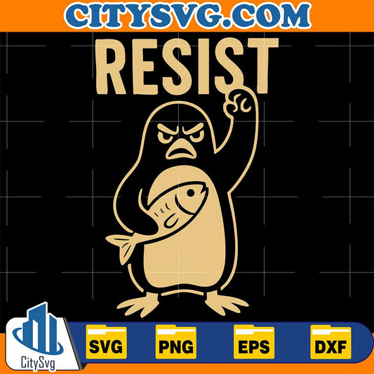 Penguins-Resist-Svg-2