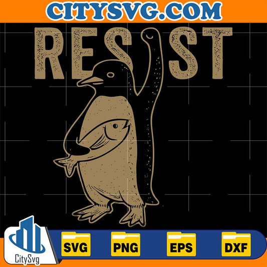 Penguins-Resist-Svg