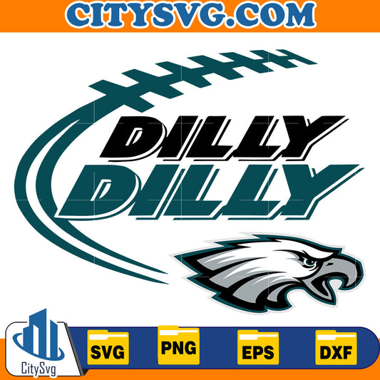 Dilly Dilly Philadelphia Eagles Svg