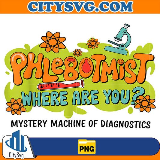 Phlebotomist-Where-Are-You-Mystery-Machine-Of-Diagnostics-Png