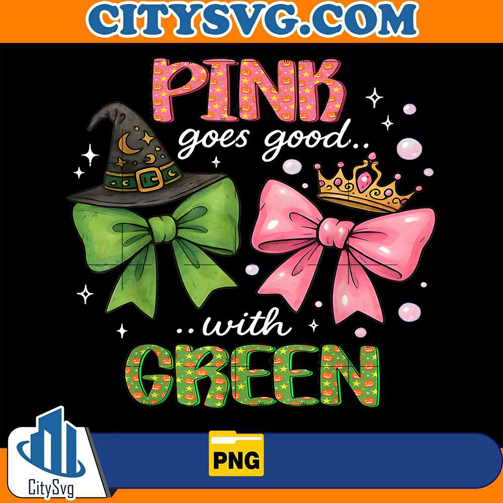Pink-Goes-Good-With-Green-Halloween-Witch-Pink-Green-Wizard-Png