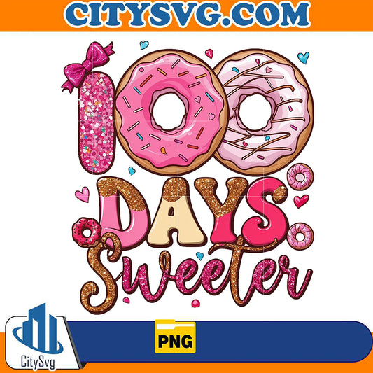 Pink100DaysSweeterCakePng