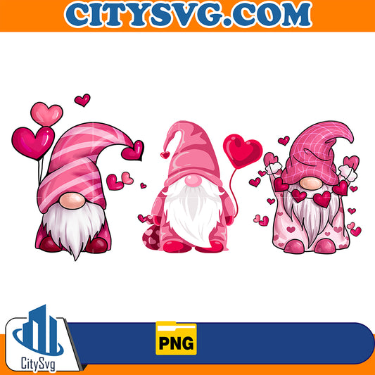 PinkGnomeValentinePng