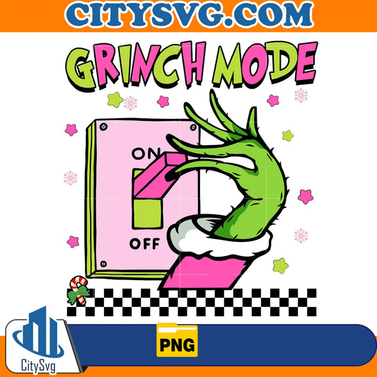 PinkGrinchModeChristmasPng