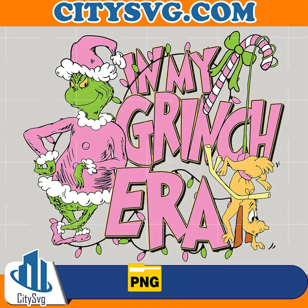 PinkGrinchmasInMyGrinchEraPng