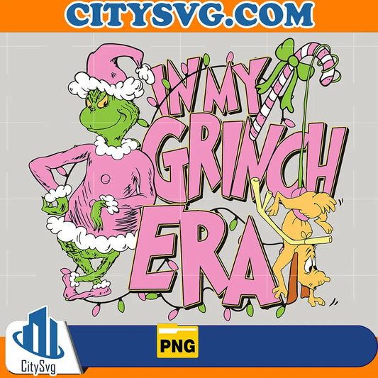 PinkGrinchmasInMyGrinchEraPng