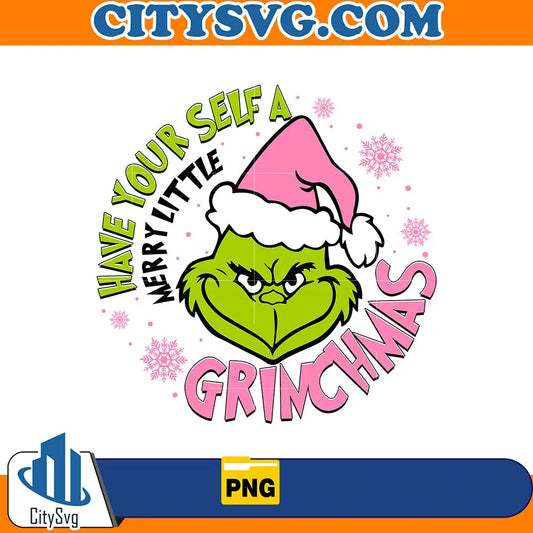 PinkHaveYourSelfAMerryLittleGrinchmasChristmasPng_1