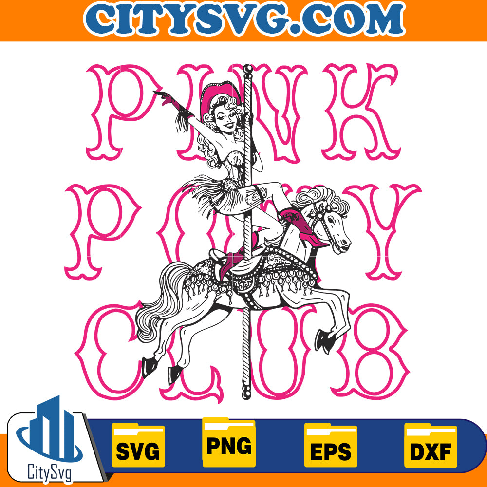 Chappell Roan Pink Pony Club svg