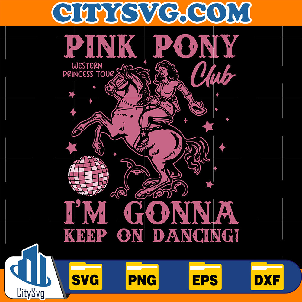 PinkPonyClubI_mGonnaKeepOnDancingSvg