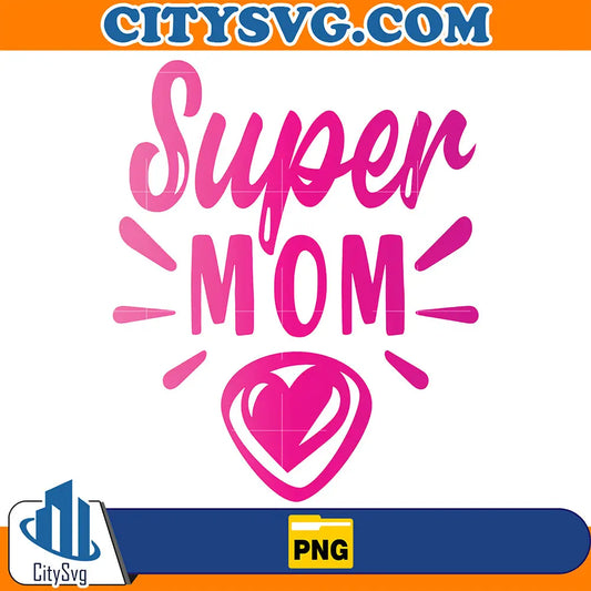 PinkSuperMomPng