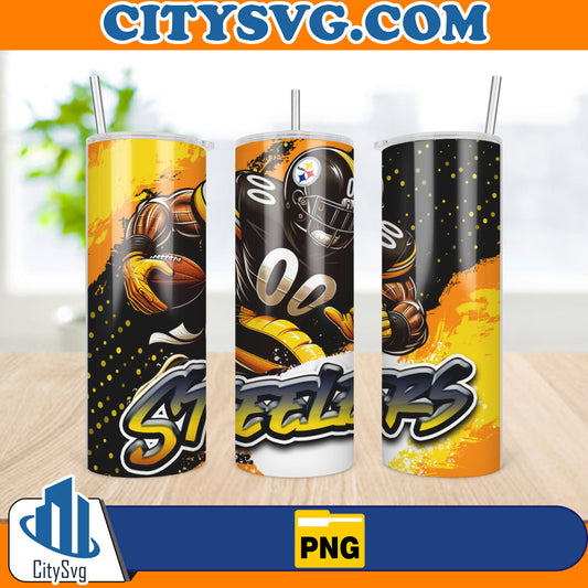 PittsburghSteelersTumblerWrap20ozSkinnySublimationPng_1