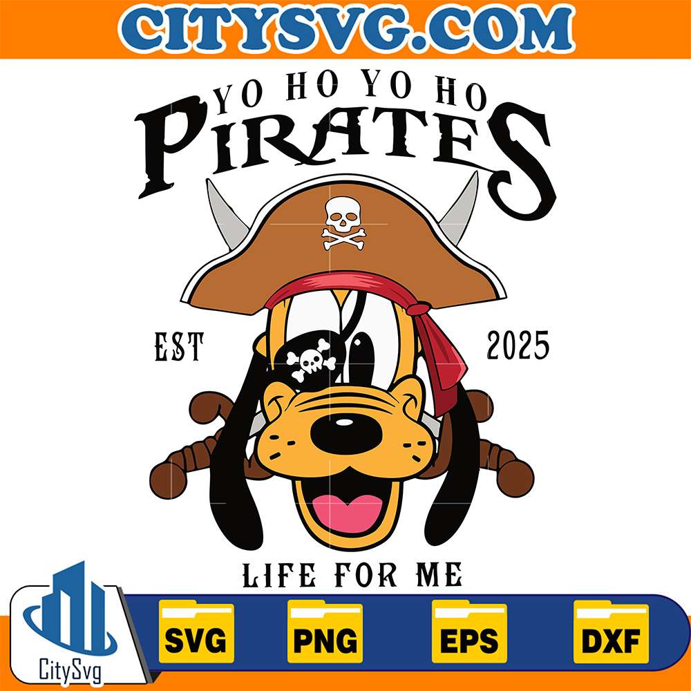 Pluto-Yo-Ho-Yo-Ho-Pirates-Est-2025-Life-For-Me-Svg