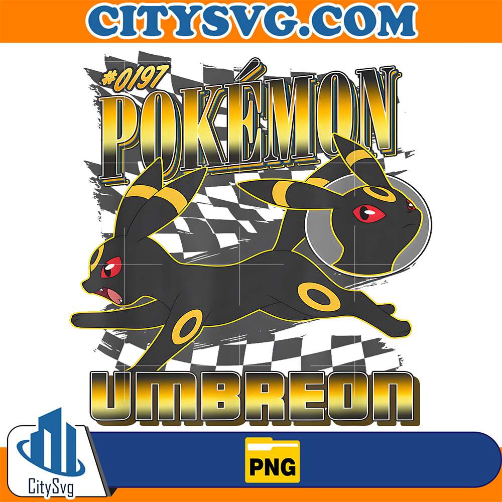 Pokemon-0197-Umbreon-Racing-Style-Png