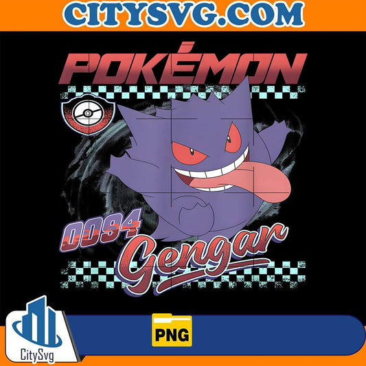 Pokémon 0094 Gengar Png CITYSVG