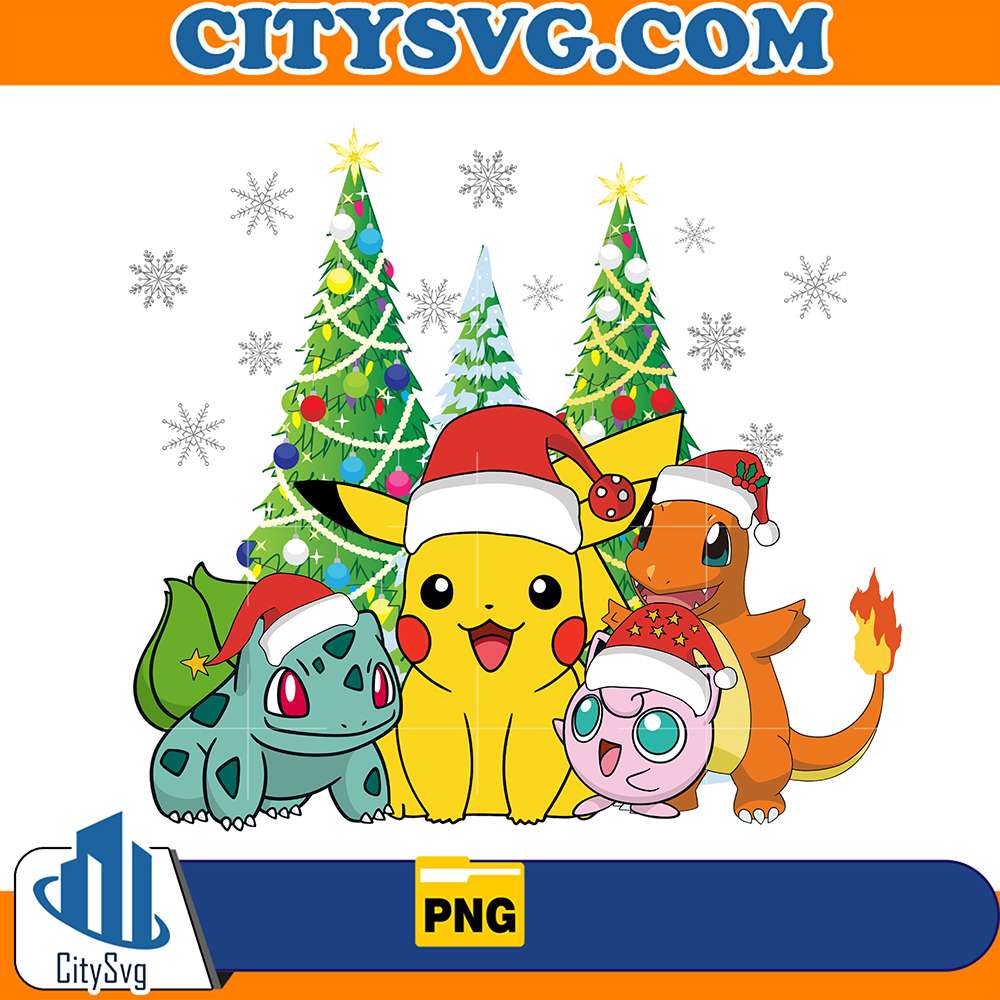 PokemonSantaChristmasPng