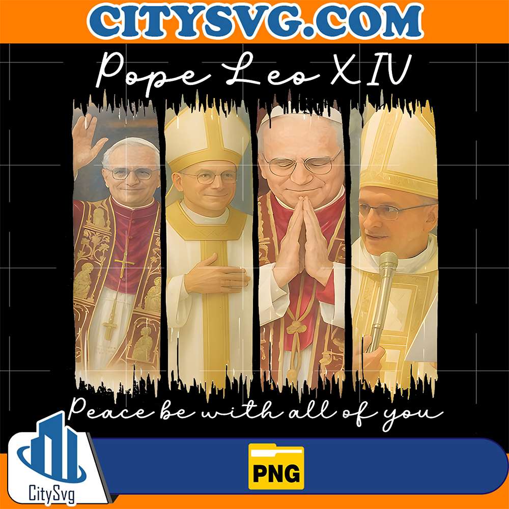 Pope-Leo-XIV-Peace-Be-With-All-Of-You-Png