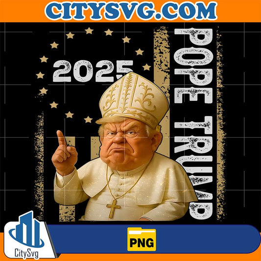 Pope-Trump-Funny-President-Trump-Wants-To-Be-The-Next-Pope-Png