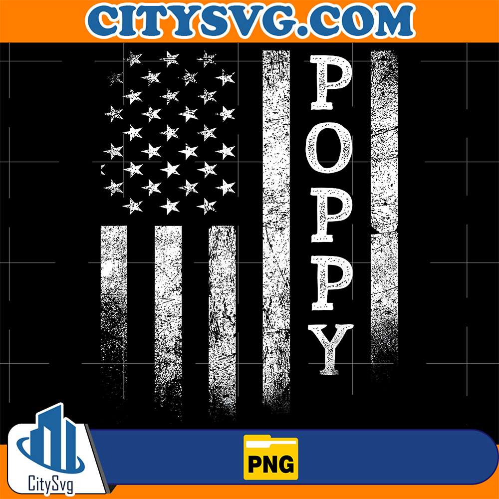 Poppy-American-Flag-Png