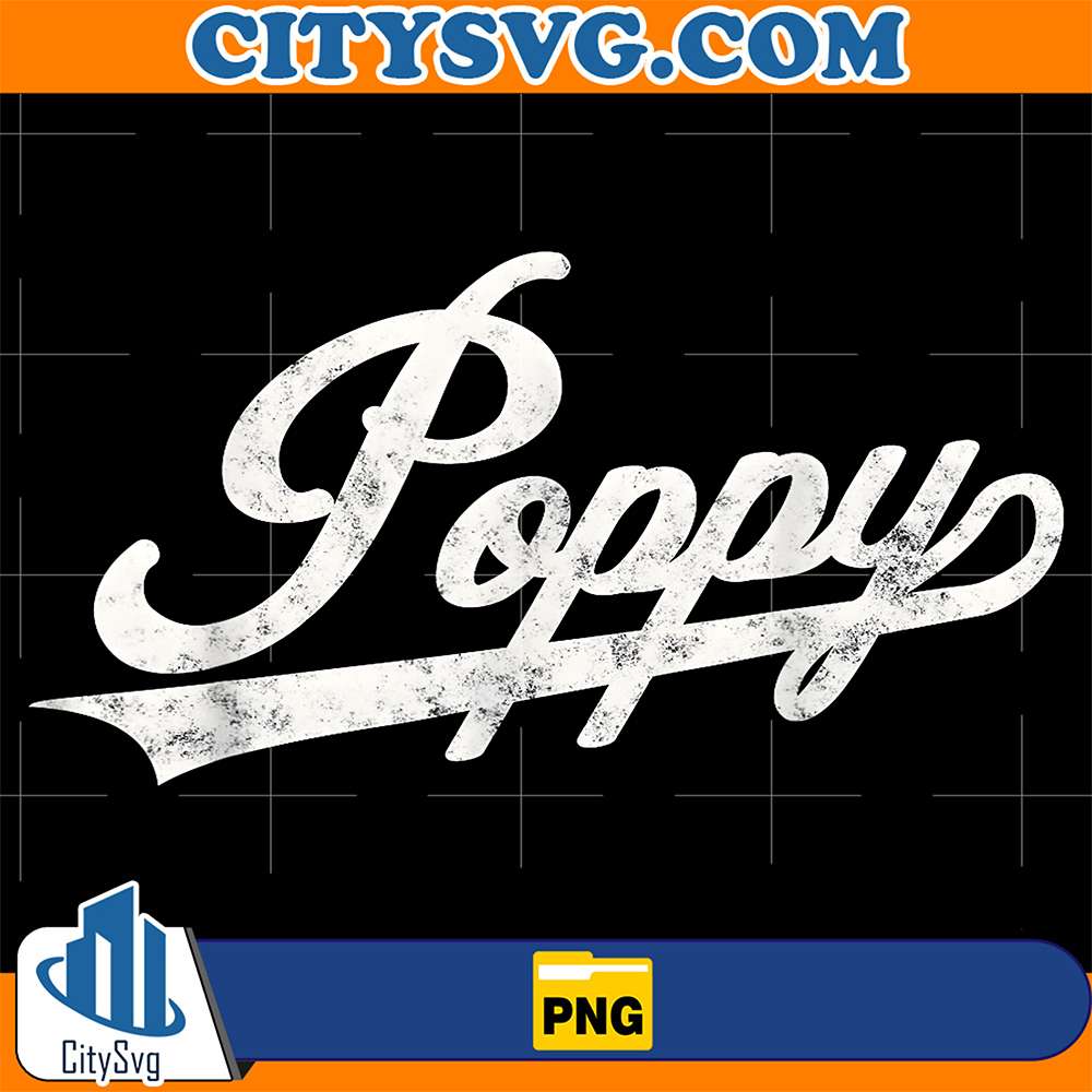 Poppy-Retro-Style-Png