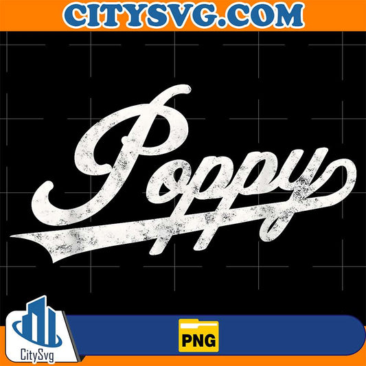 Poppy-Retro-Style-Png
