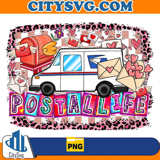 PostallifeTruckValentinePng